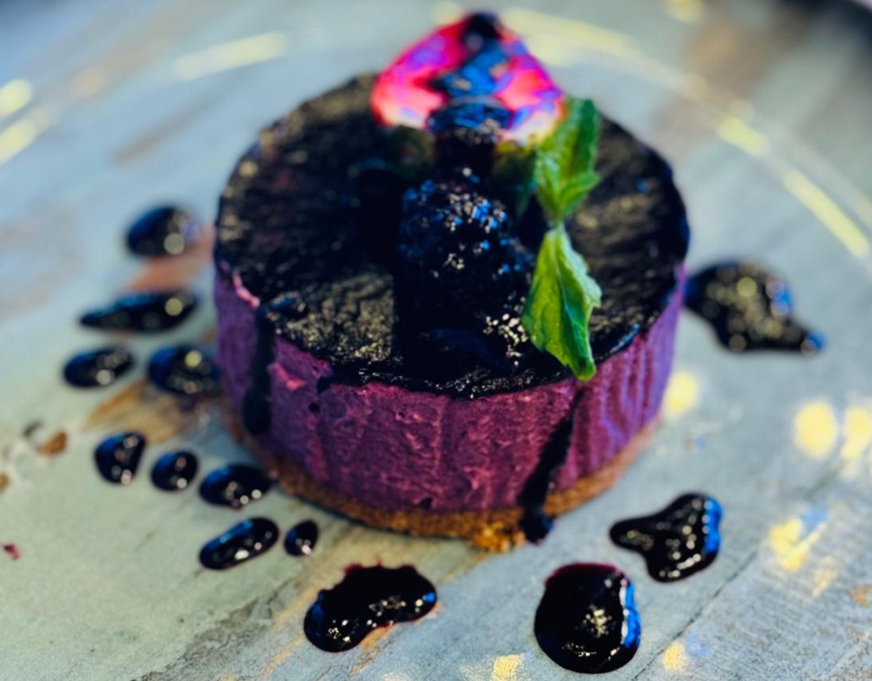 Cheesecake at It is Good for Something_Fine Dining Restaurant in Dubai Healthcare City